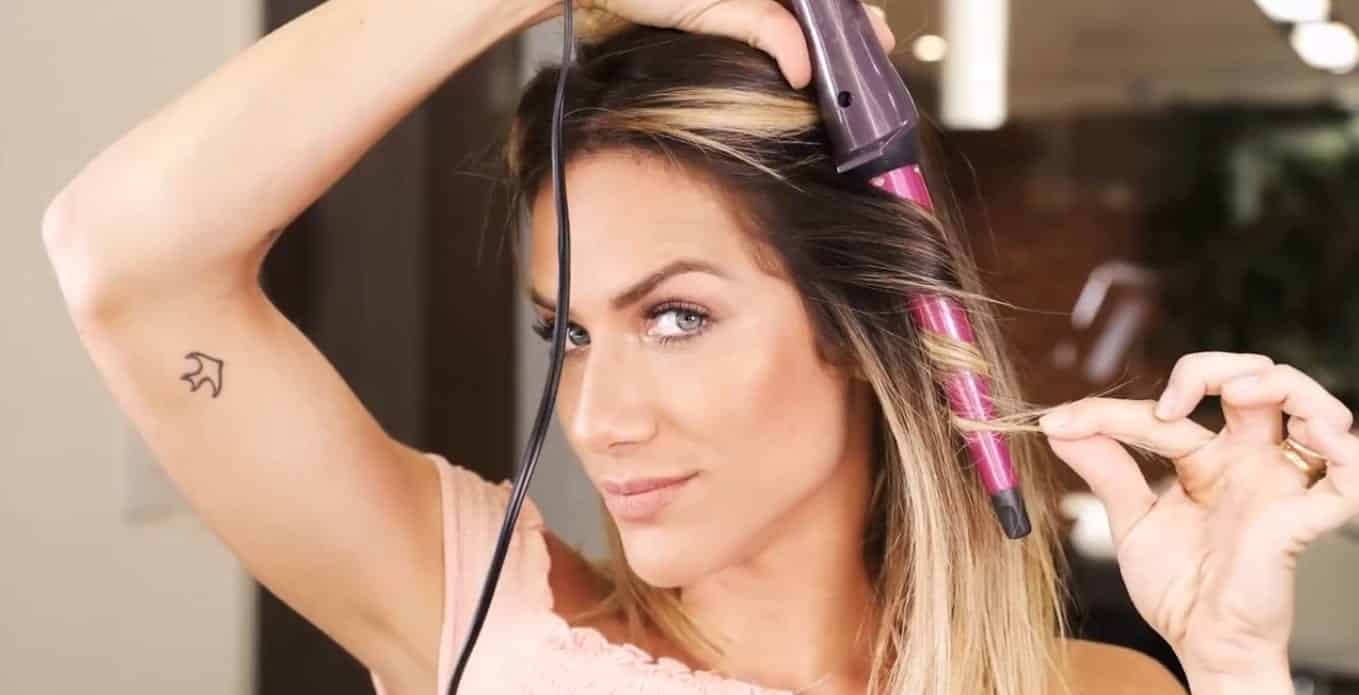 como fazer babyliss cabelo sozinho