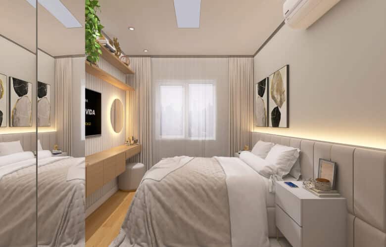 cores para quarto pequeno