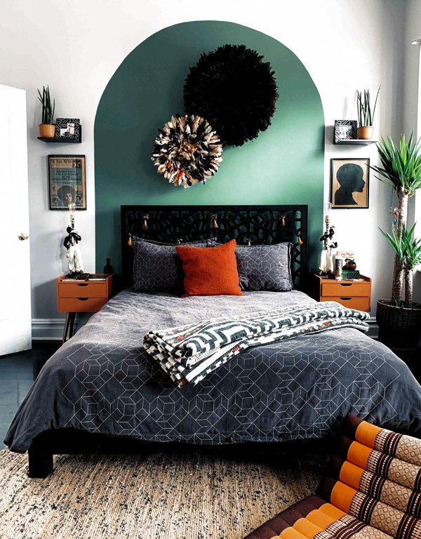 quarto pequeno com home office