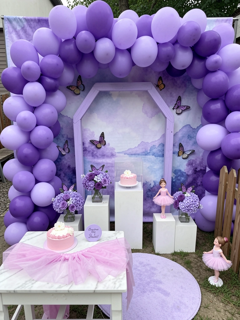 Colagem de ambientes decorados com borboletas em papéis de parede, almofadas e quadros.