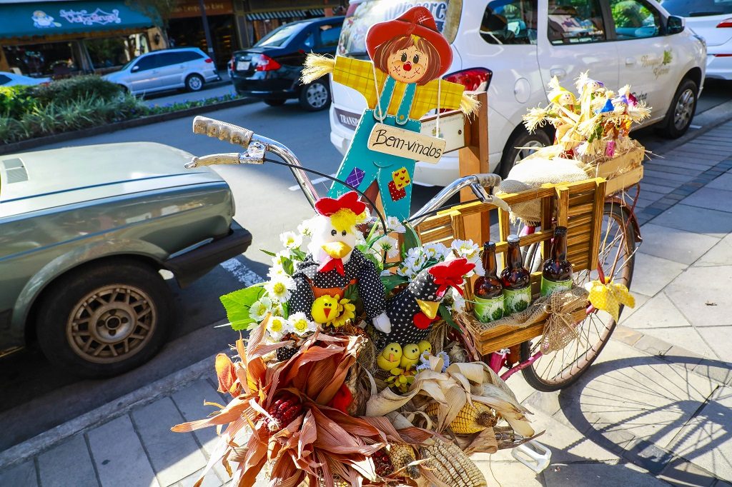bicicleta como móvel