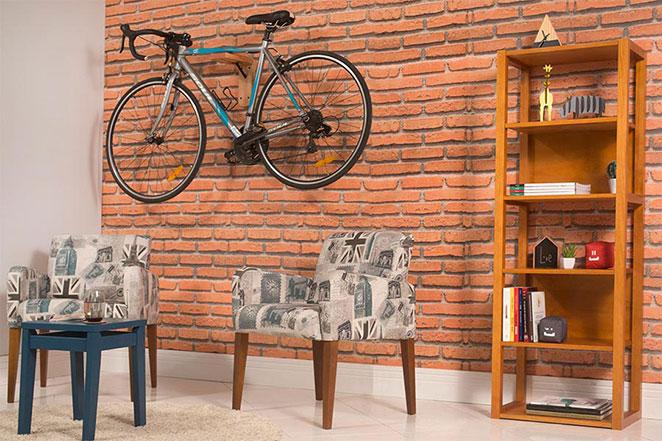 bicicleta vintage decoração sala
