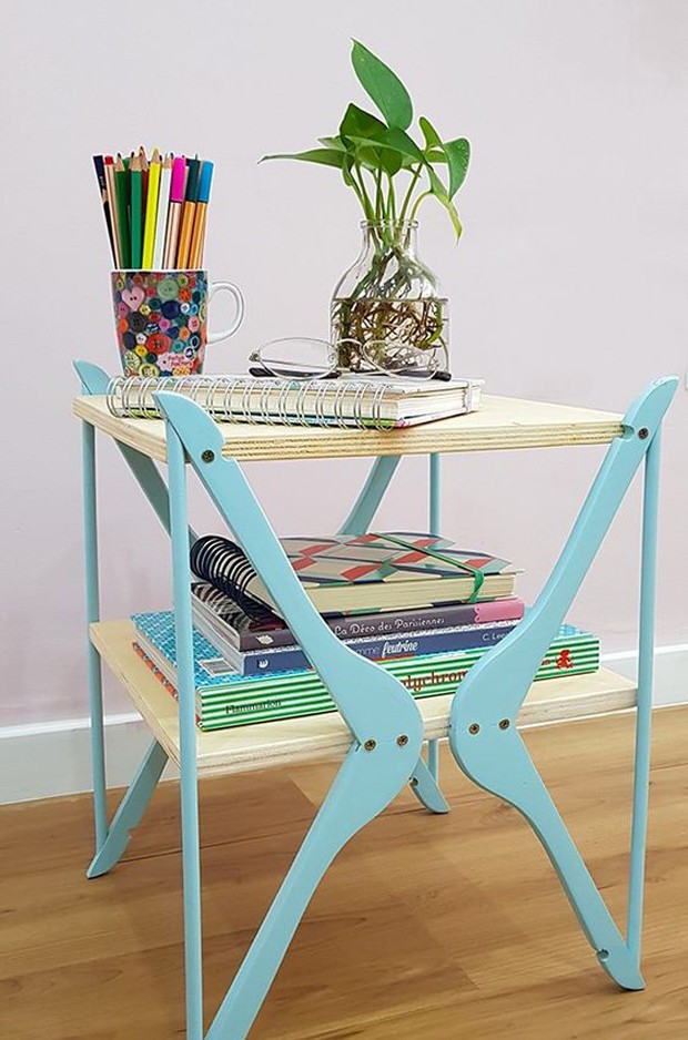 ideias baratas para decorar com cabides