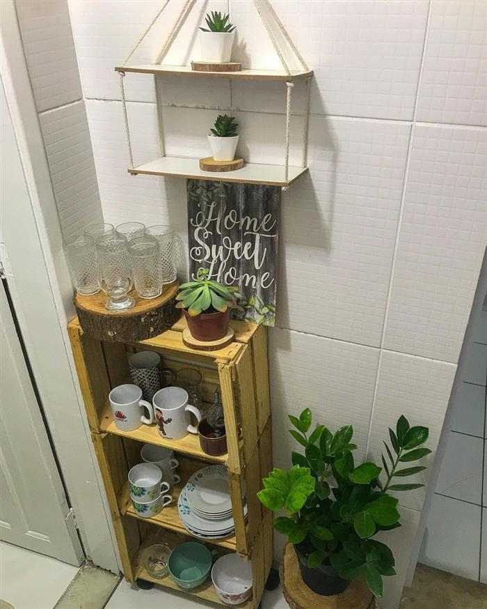 Passo a passo decoração caixote