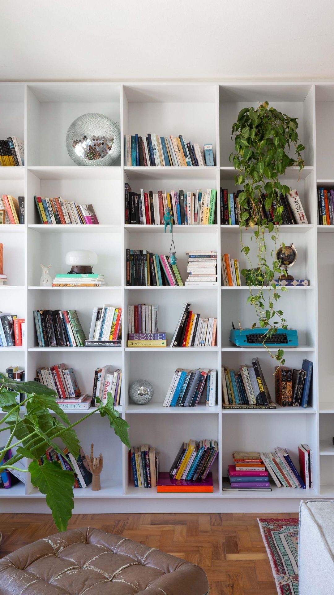ideias decoração livros