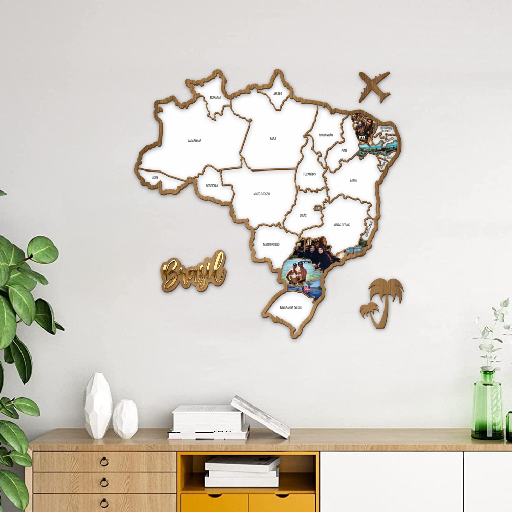 mapas para parede sala