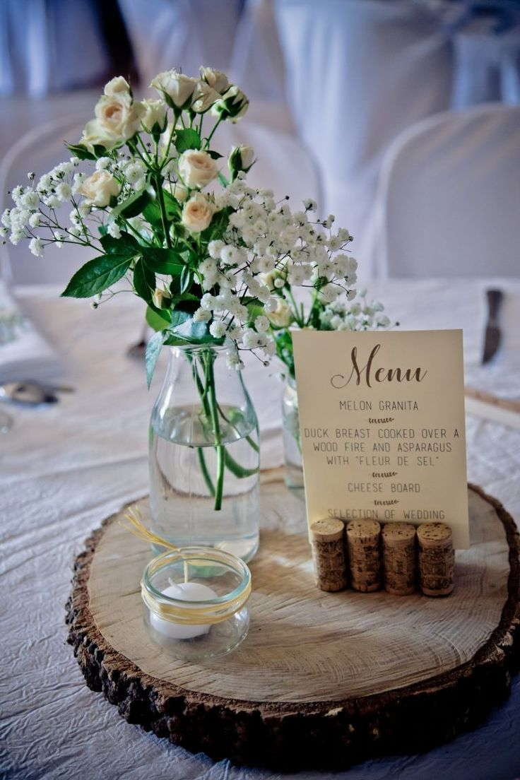 centro de mesa casamento com rolhas