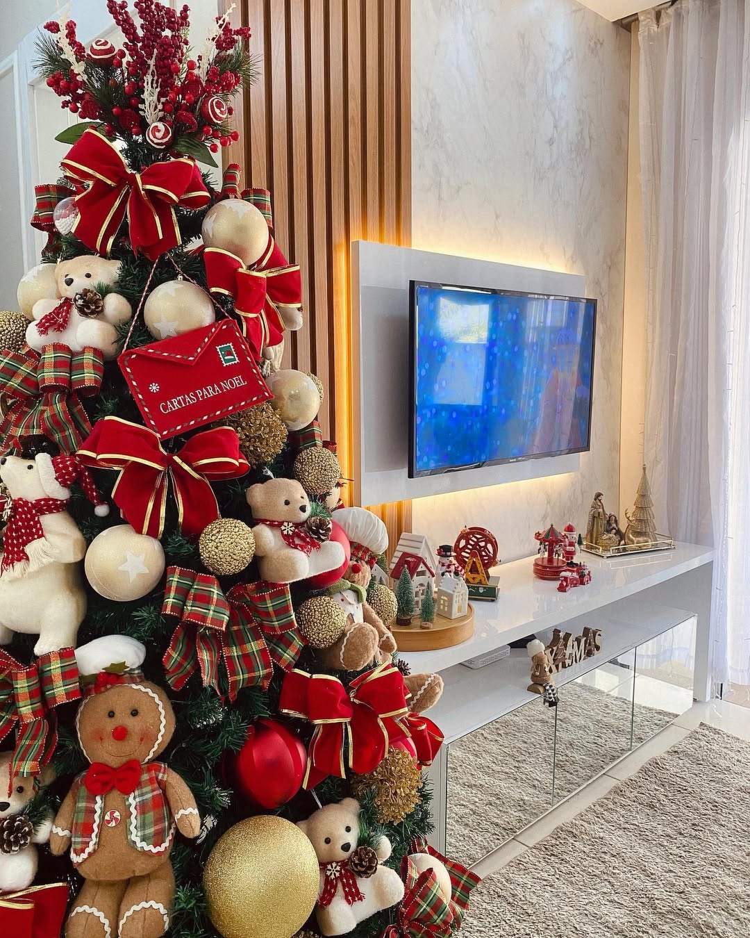 ideias de enfeites para arvore de natal