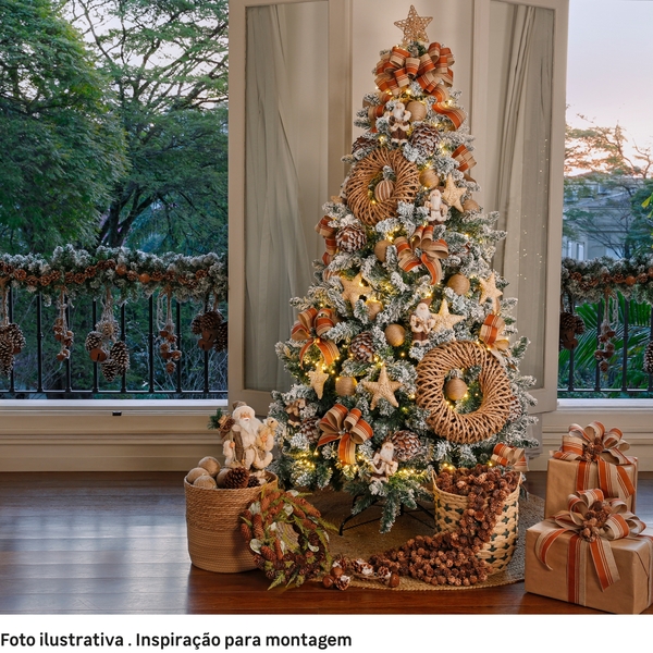 montagem de arvore de natal profissional