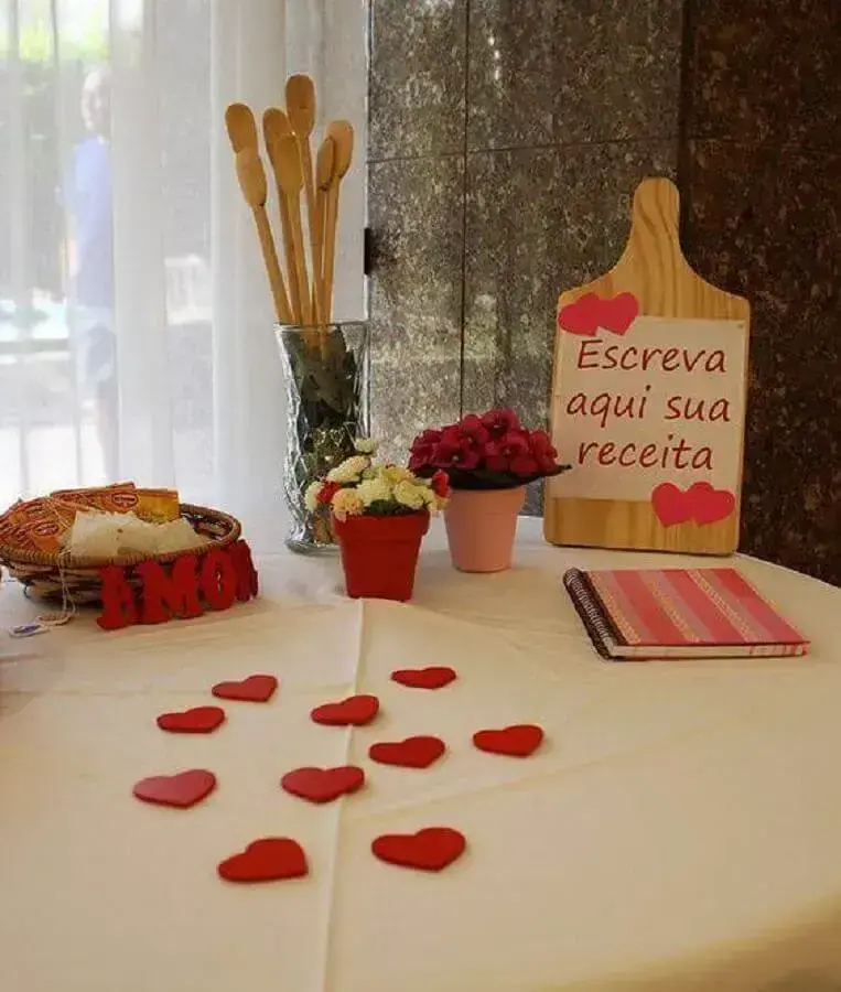decoração chá de casa nova