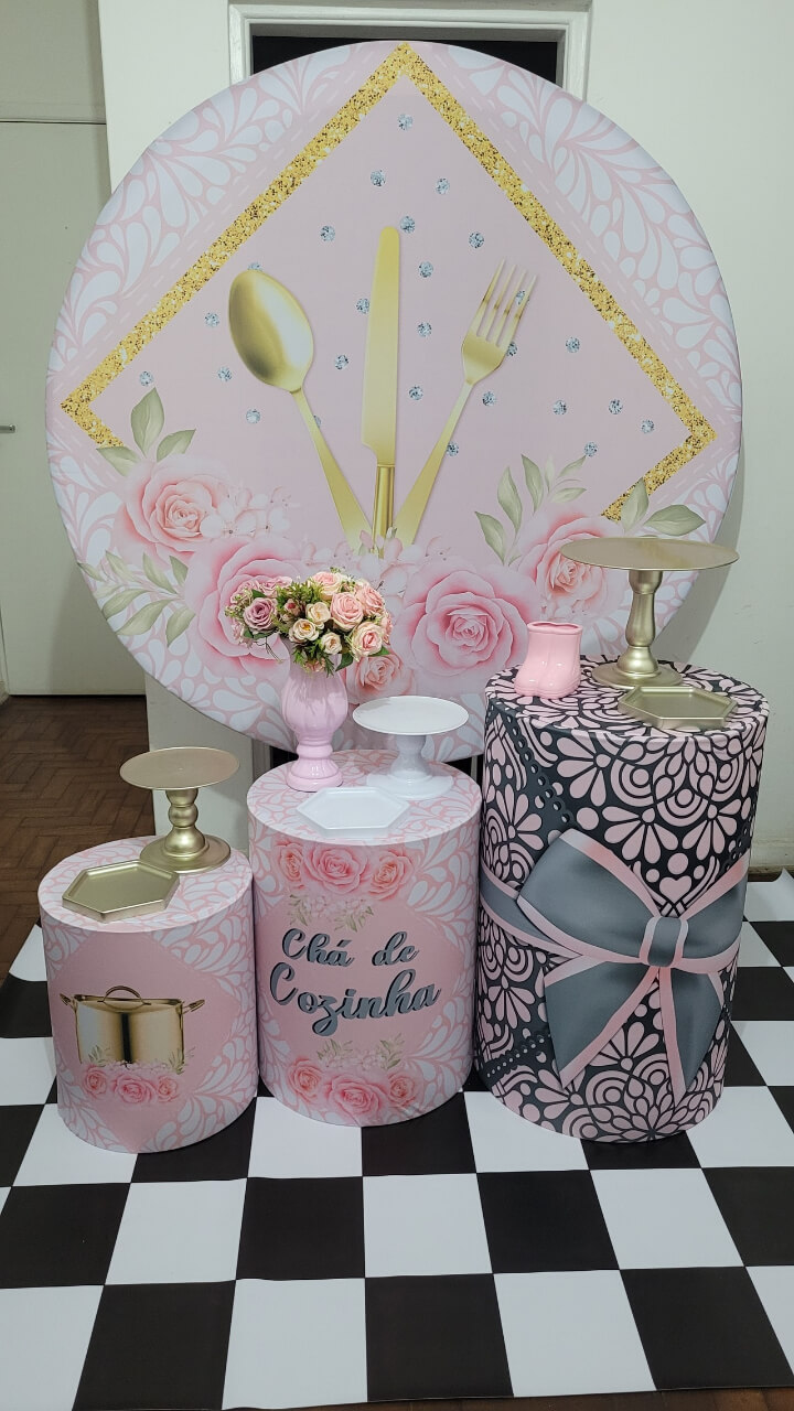 decoração chá de panela simples