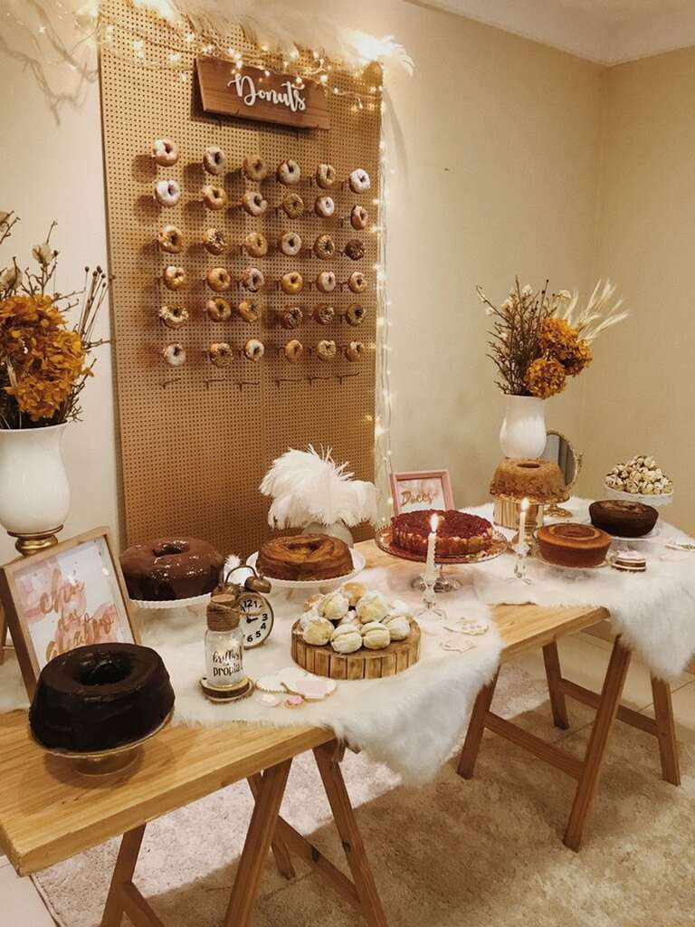 decoração chá de cozinha barato