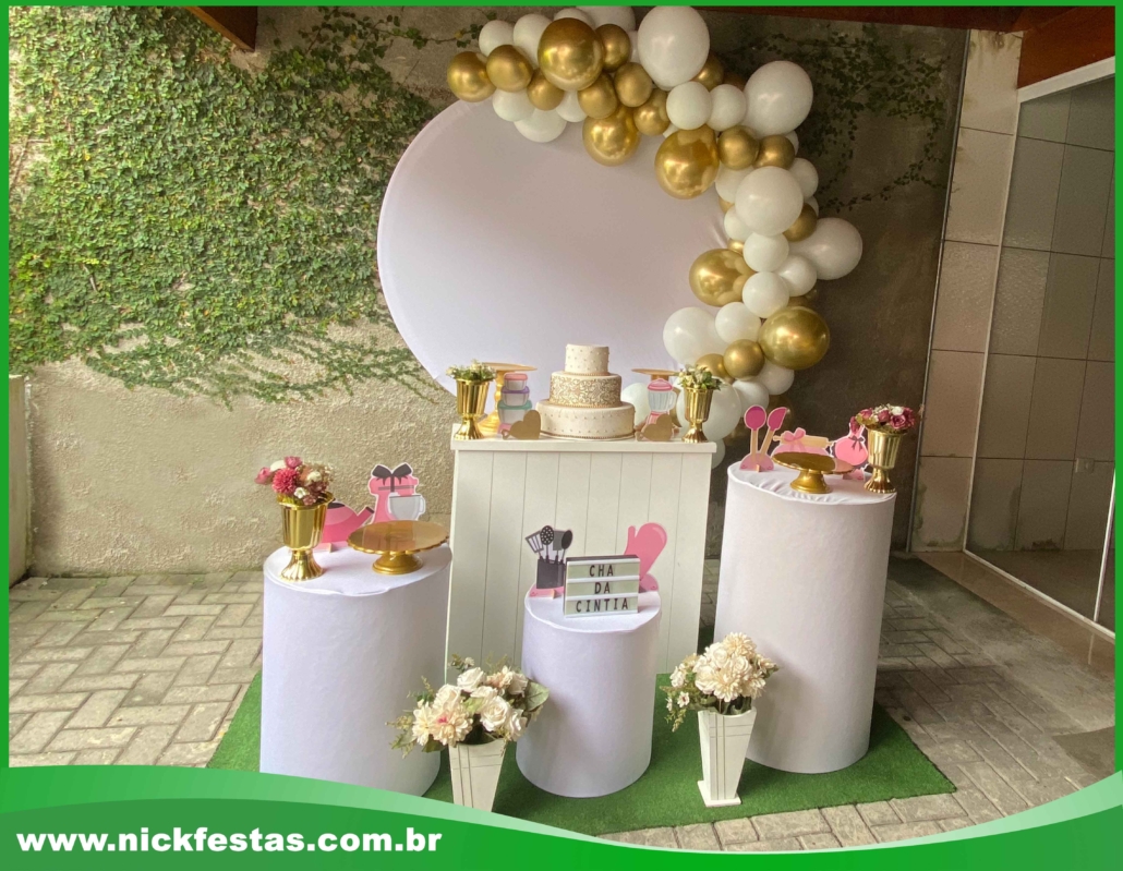 decoração chá de panela simples