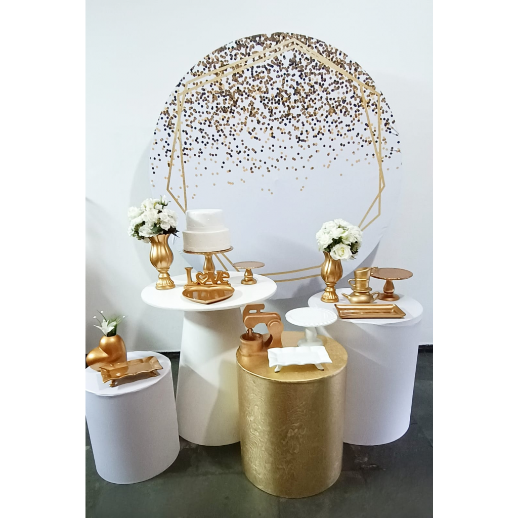 decoração chá de cozinha moderno