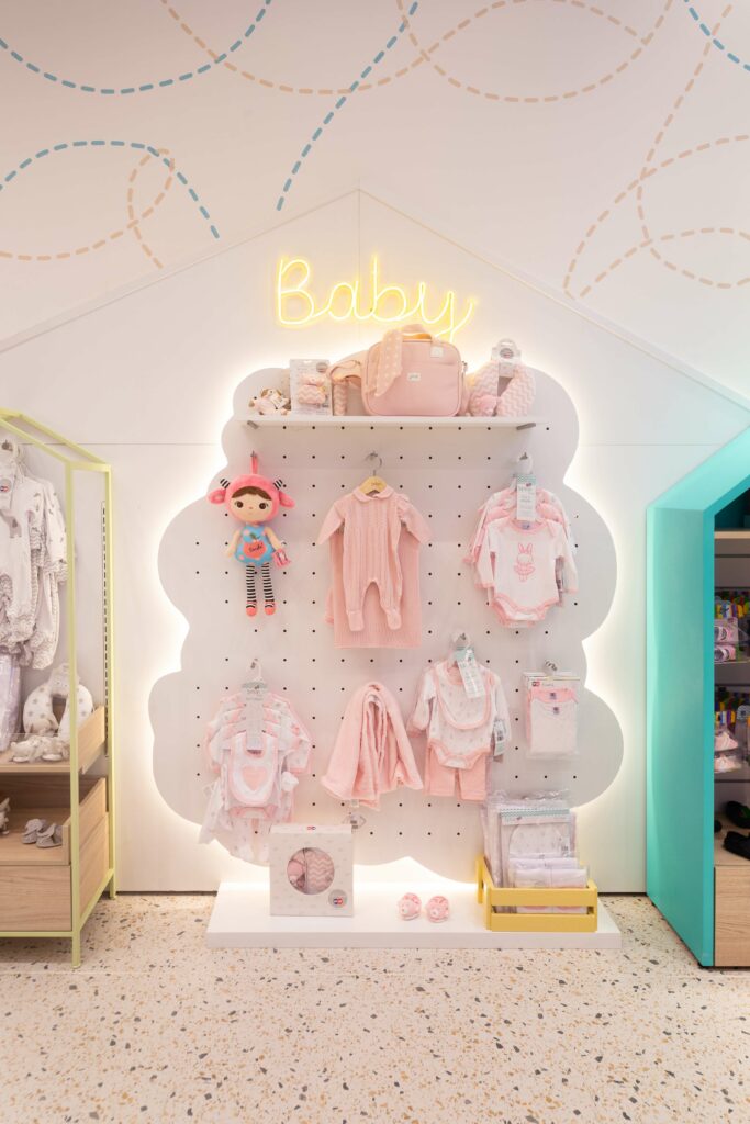 decoração quarto bebê loja