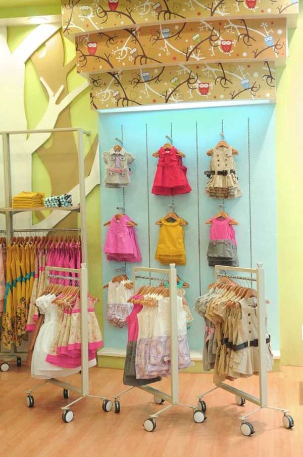 vitrine loja infantil