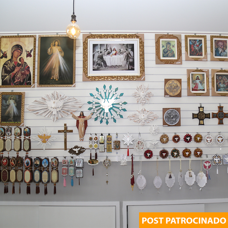 decoração loja artigos religiosos umbanda