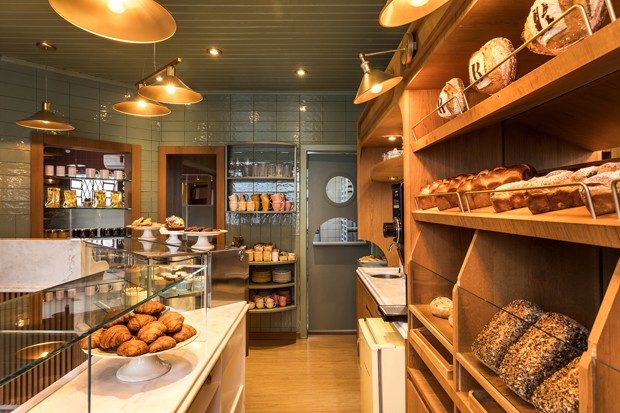 ideias para vitrine de padaria