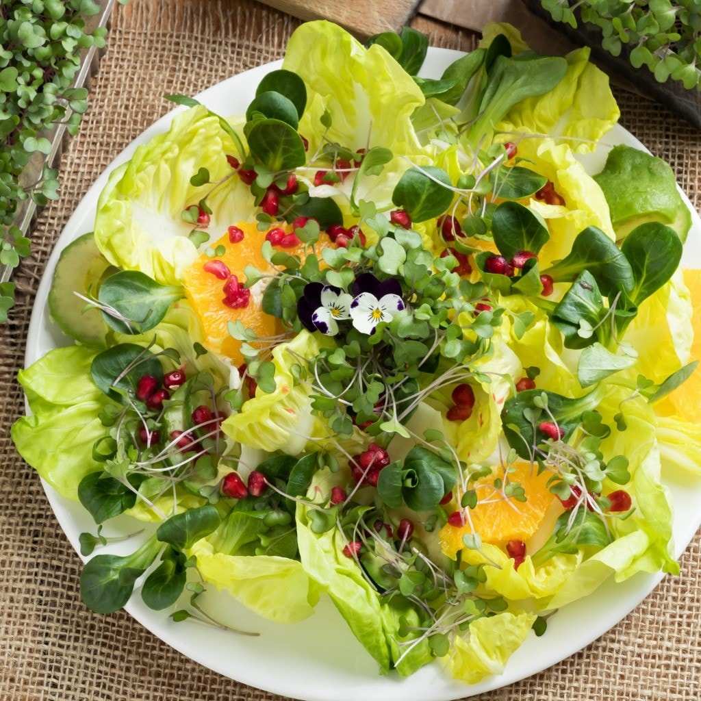 como decorar salada para festa