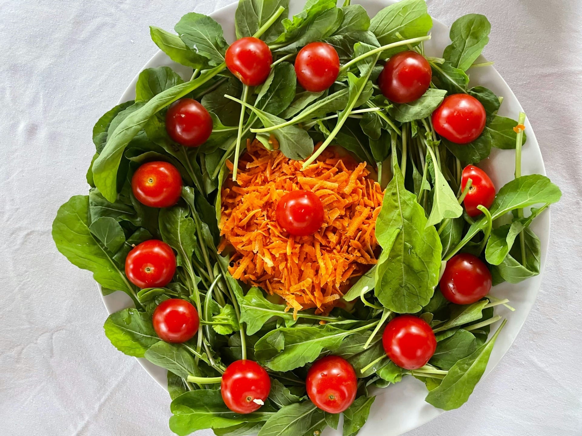 técnicas de corte para vegetais em saladas