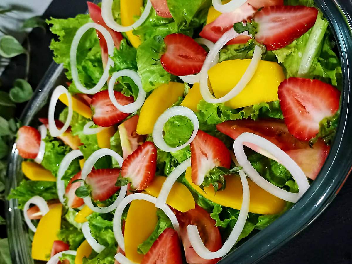 salada colorida como fazer