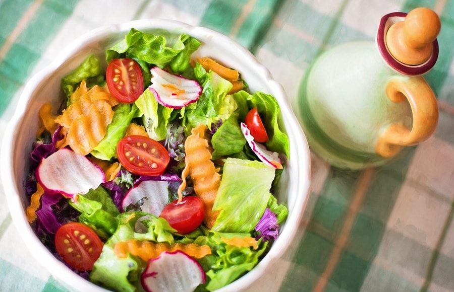 como decorar salada para festa