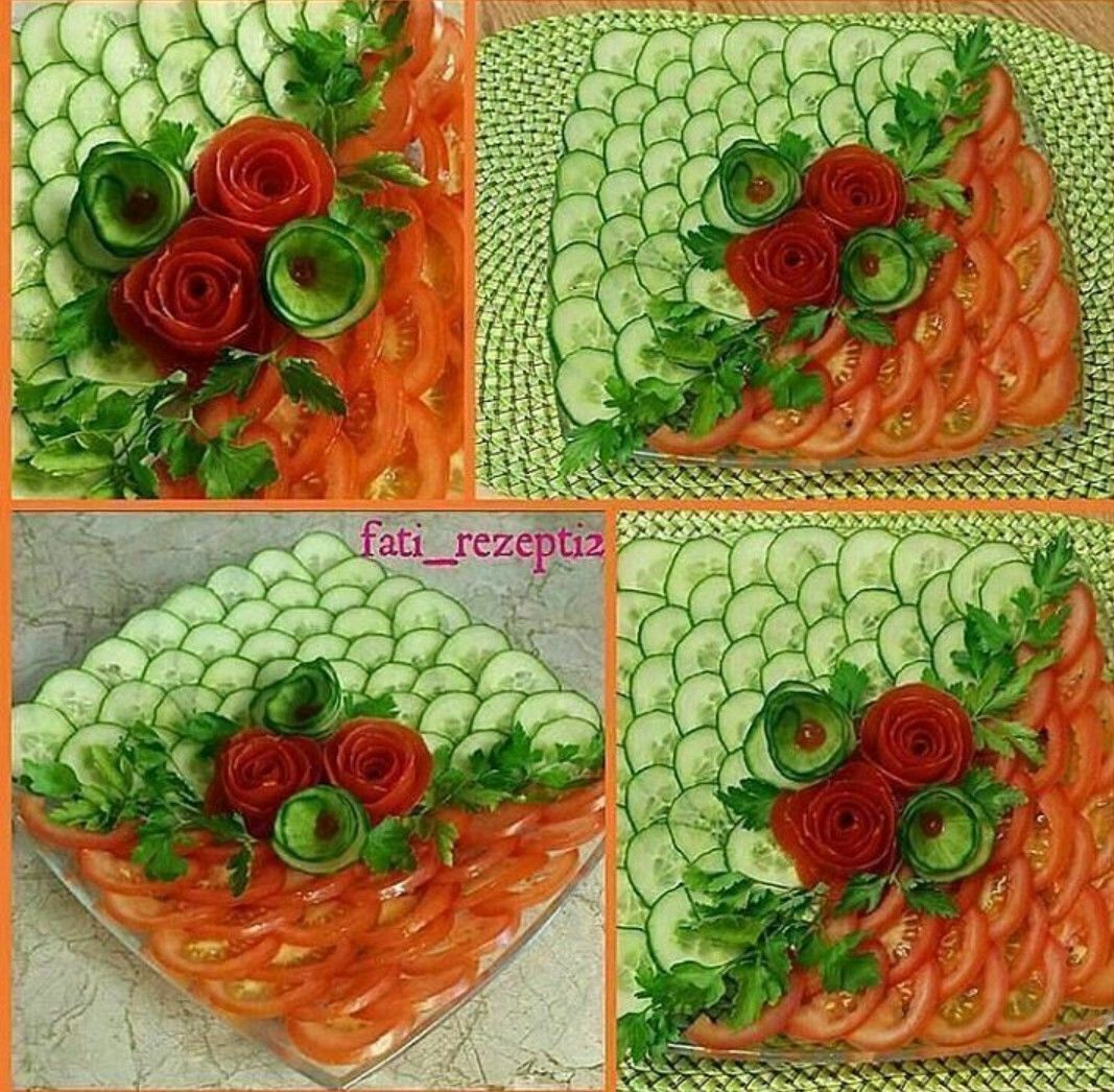 como decorar salada para festa