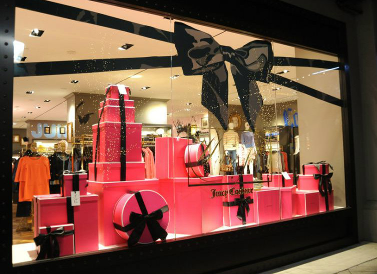 ideias para vitrine de natal