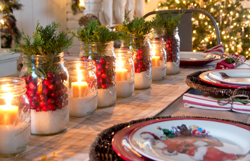 ideias de decoração de natal econômica