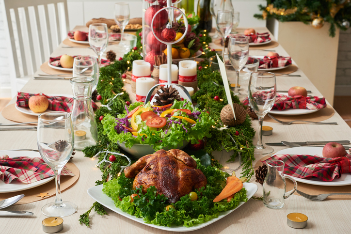 toalha de mesa de natal