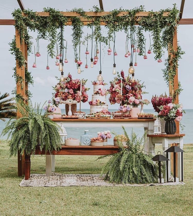 decoração de mesa de casamento simples e barata