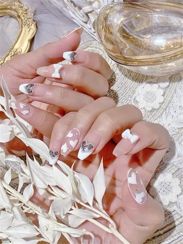 unhas decoradas simples e elegantes