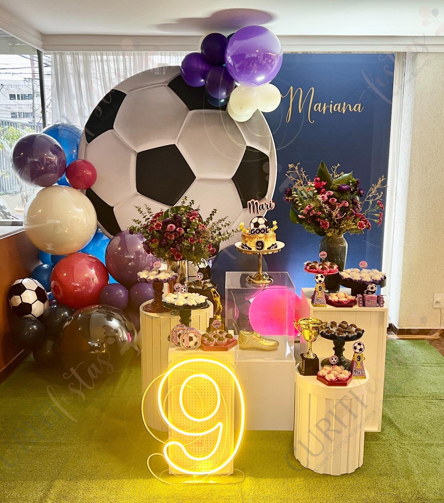 ideias quarto menino tema futebol