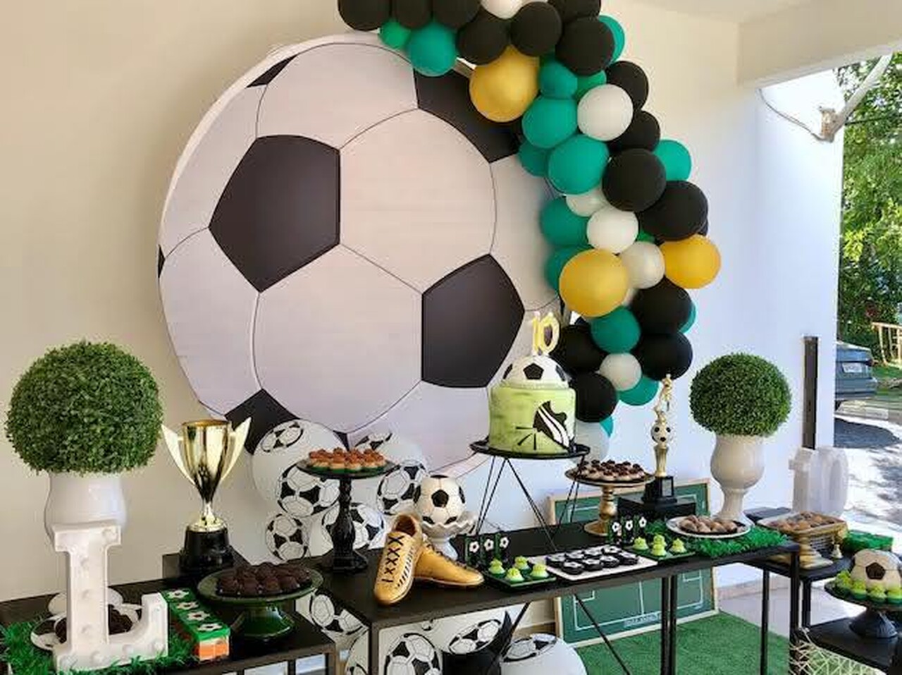 quarto de jogador de futebol decoração