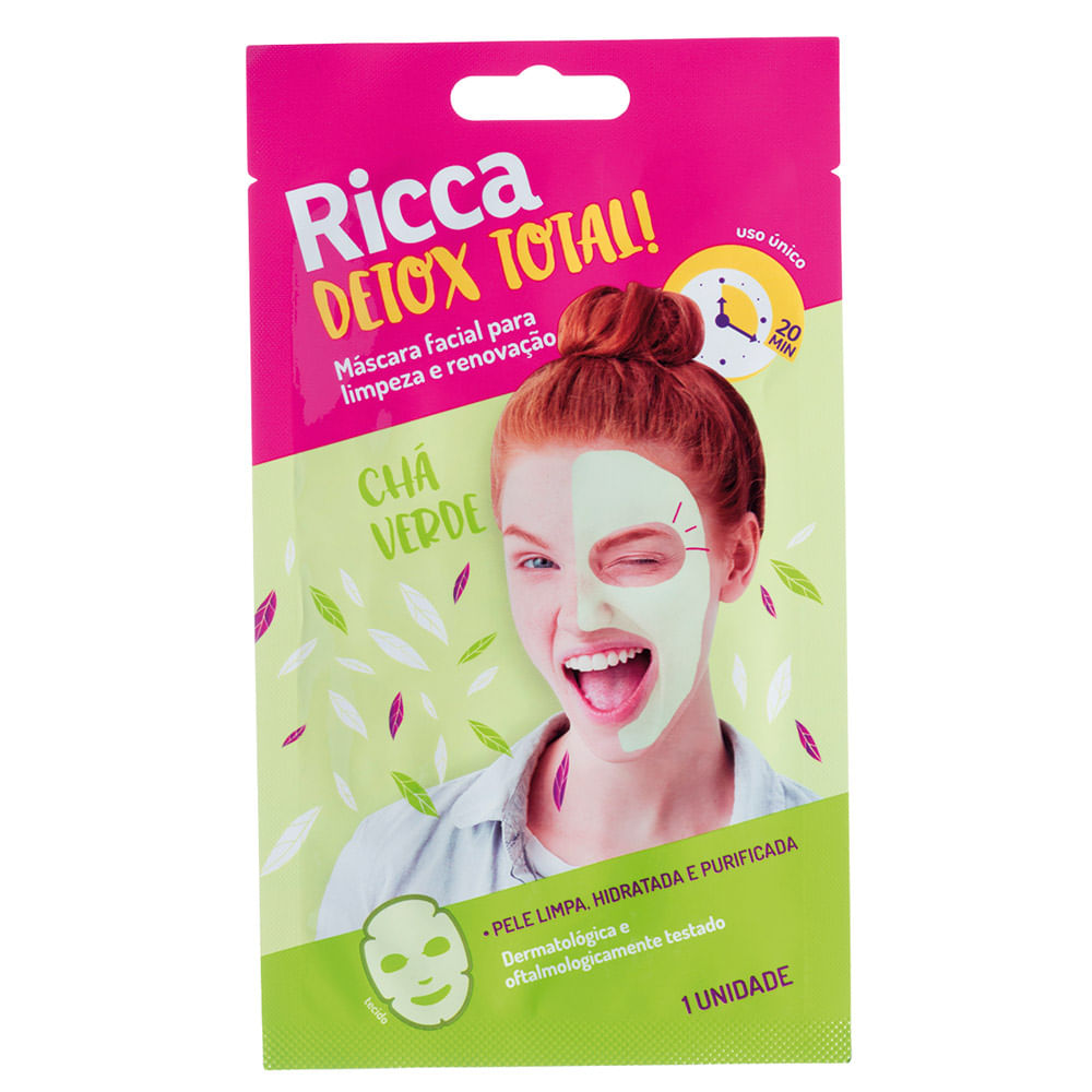 máscara facial para acne