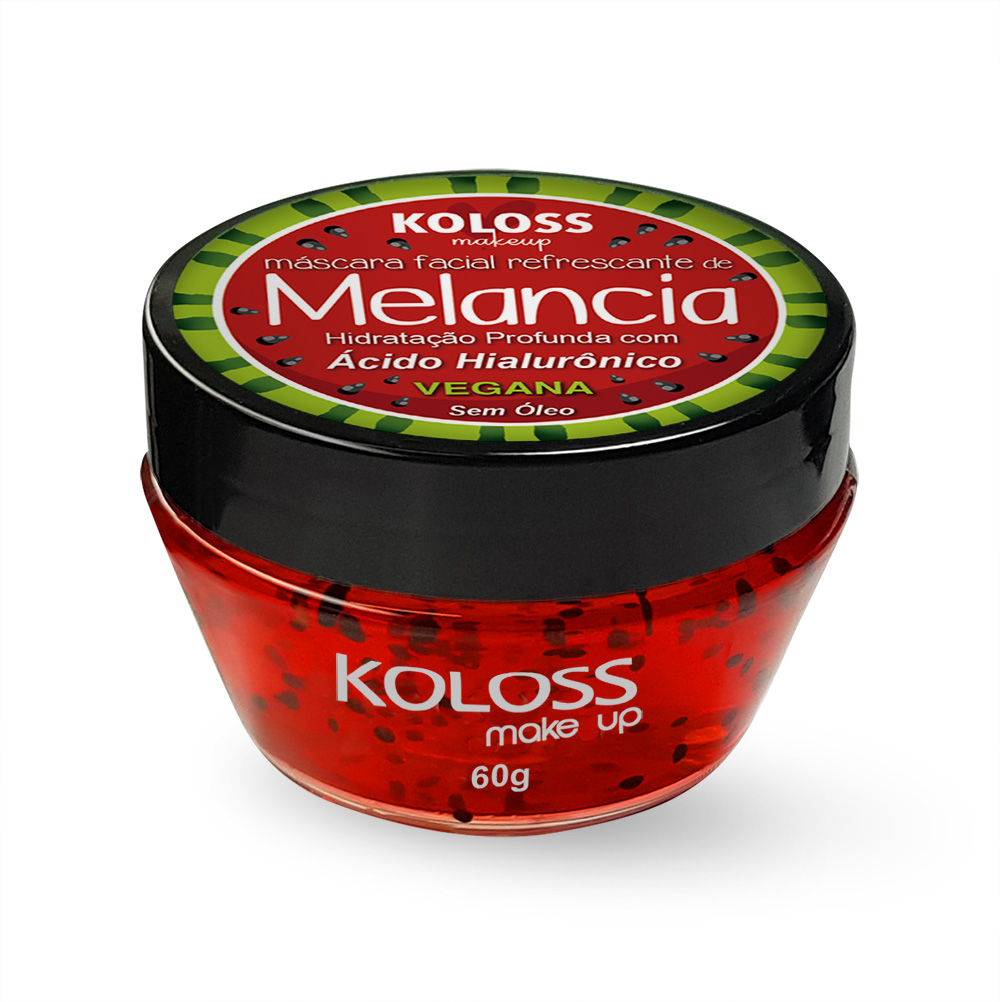 máscara facial para pele sensível