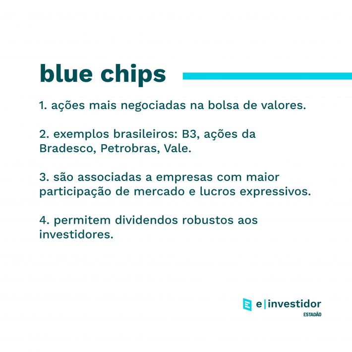 o que são ações blue chip
