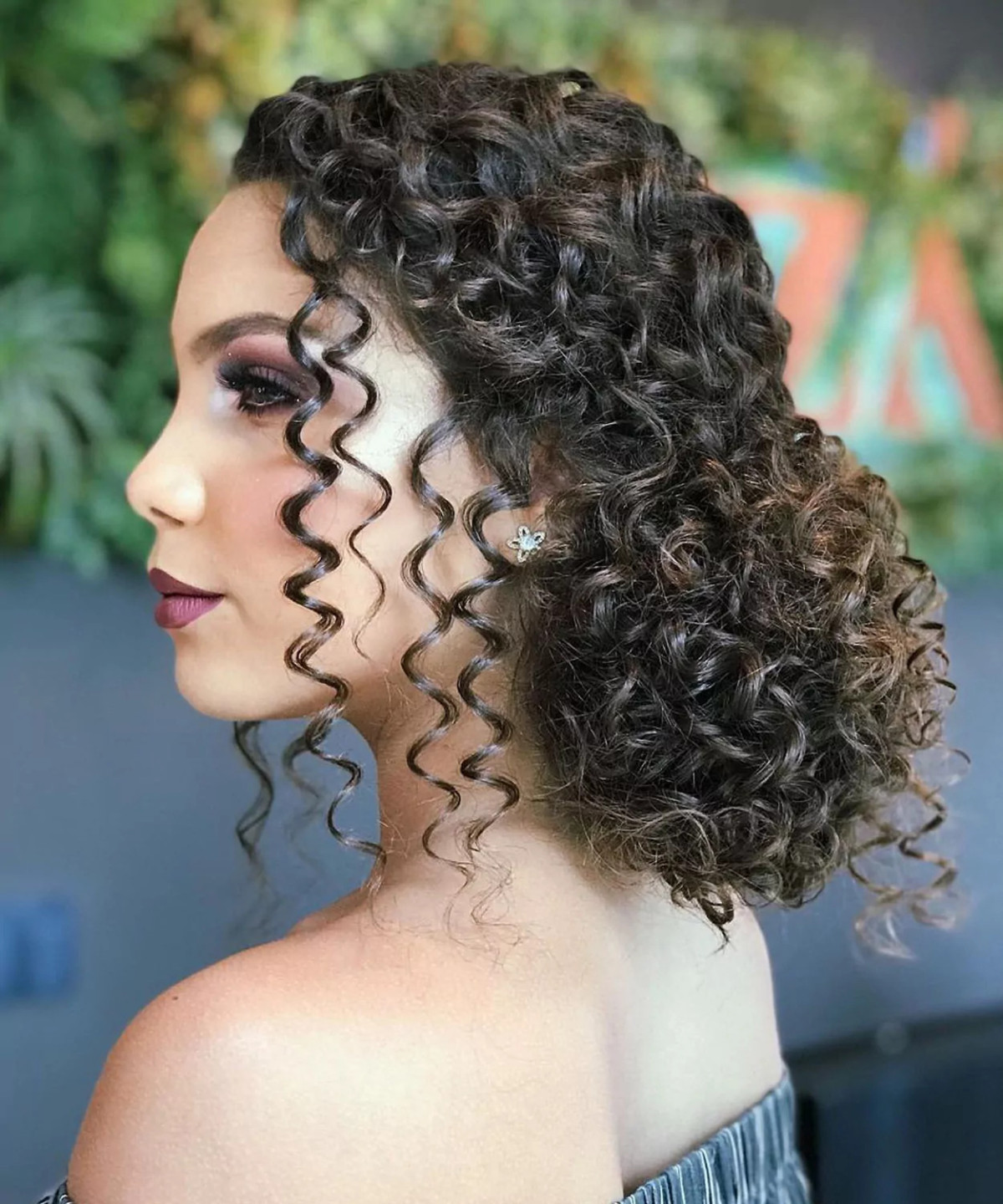 penteado de proteção para crespos