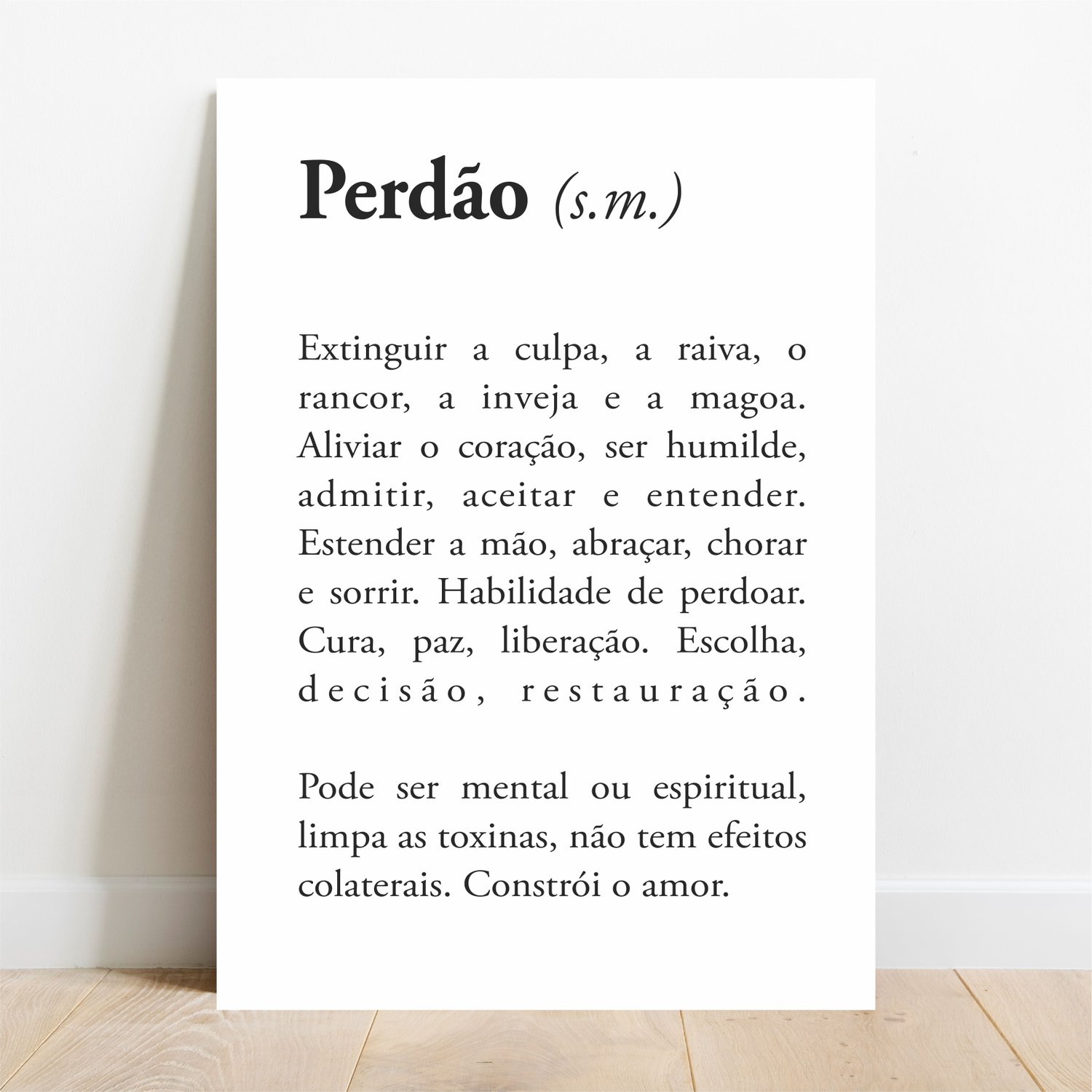 significado de perdoar