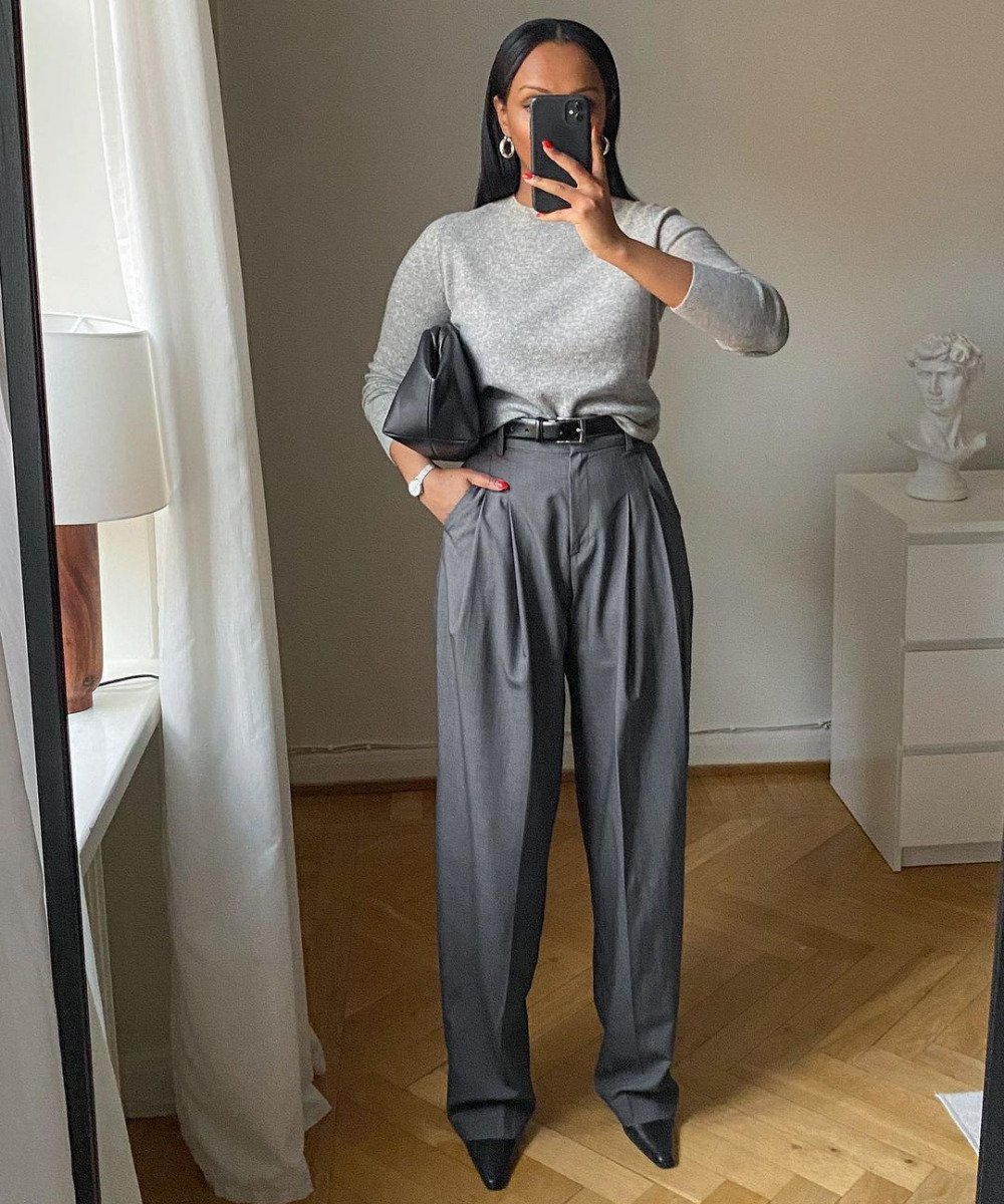 look entrevista de emprego feminina