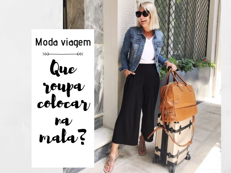 roupas práticas para viajar