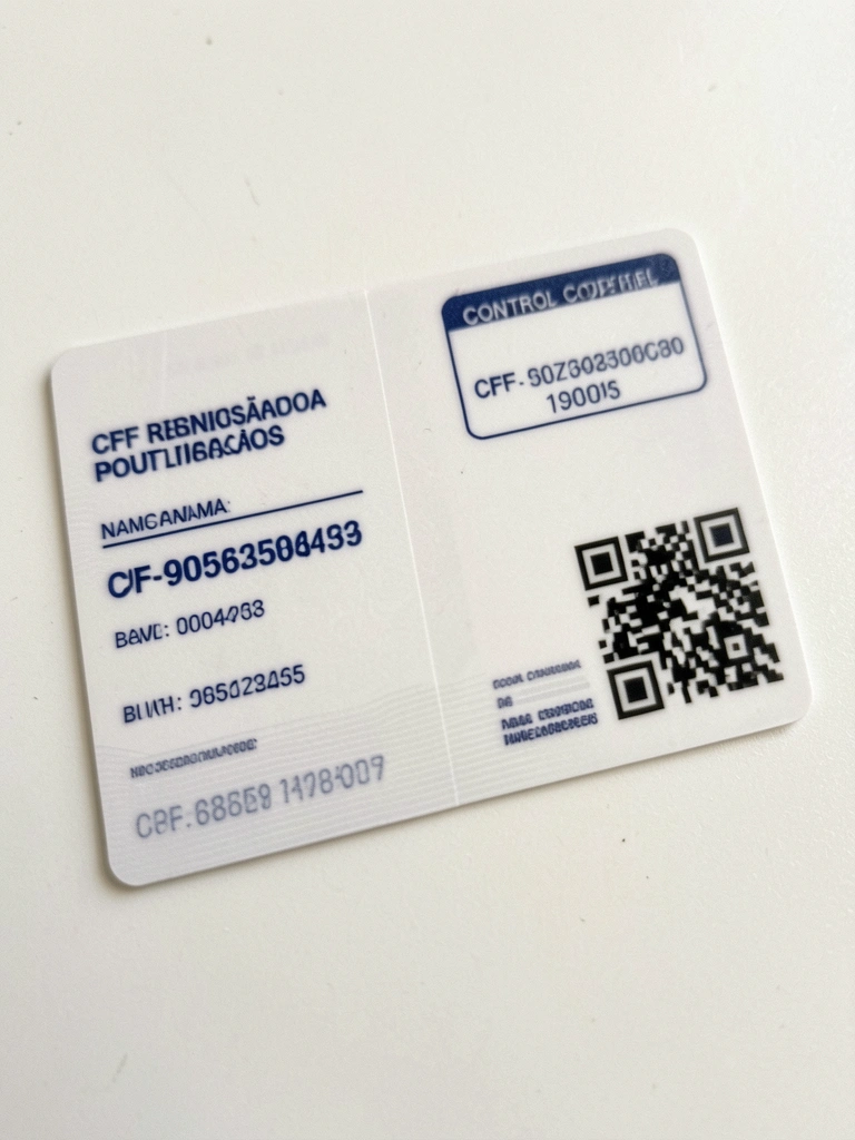 Tela de celular exibindo formulário de solicitação de segunda via de CPF, com campos de dados pessoais e botão de envio.